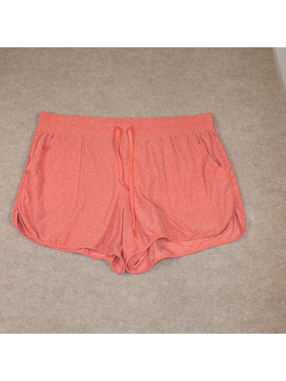 Athletic Works Coral Pink Women's Athletic Shorts XL (16-18)